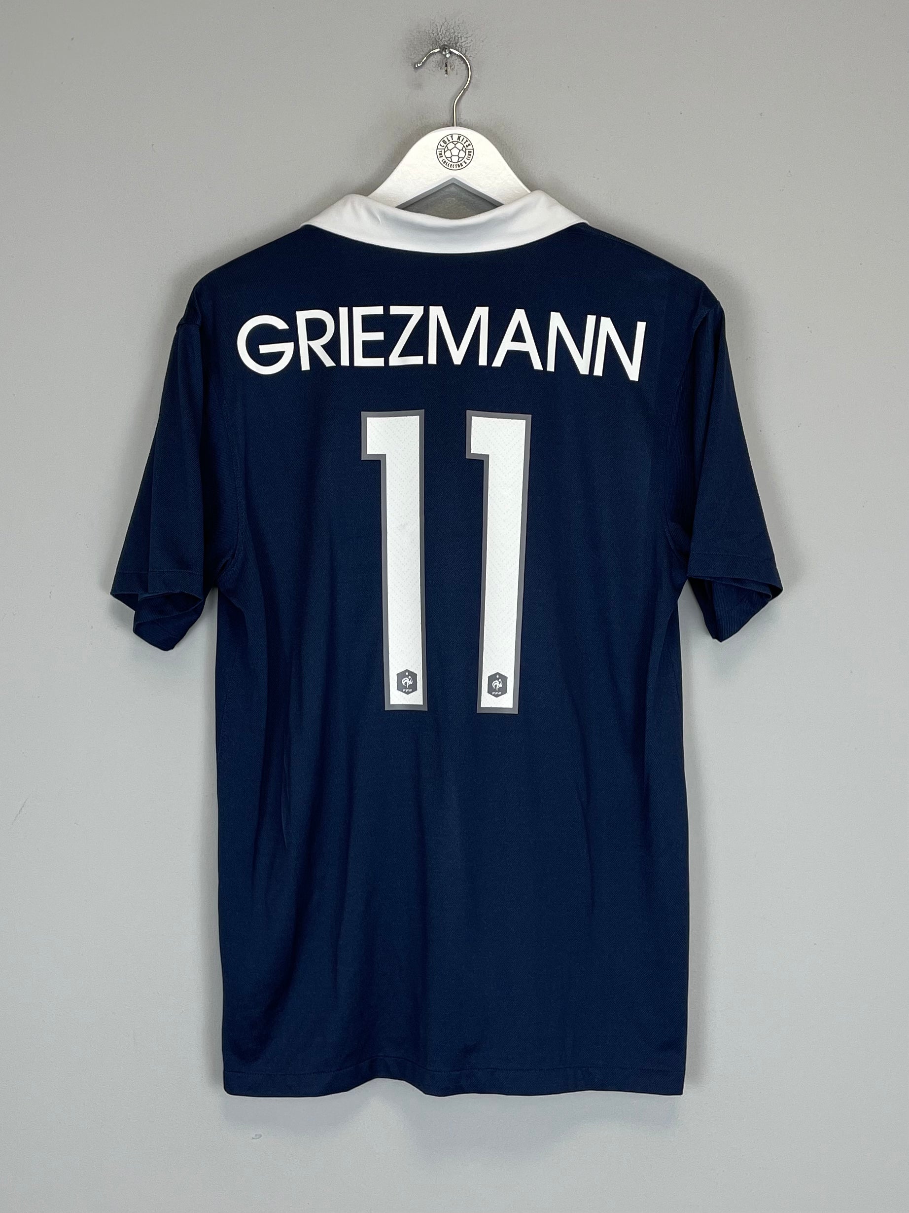 Shop 2014/15 FRANCE GRIEZMANN #11 HOME SHIRT (M) NIKE, classic football shirts, vintage football shirts & retro soccer jerseys at Cult Kits
