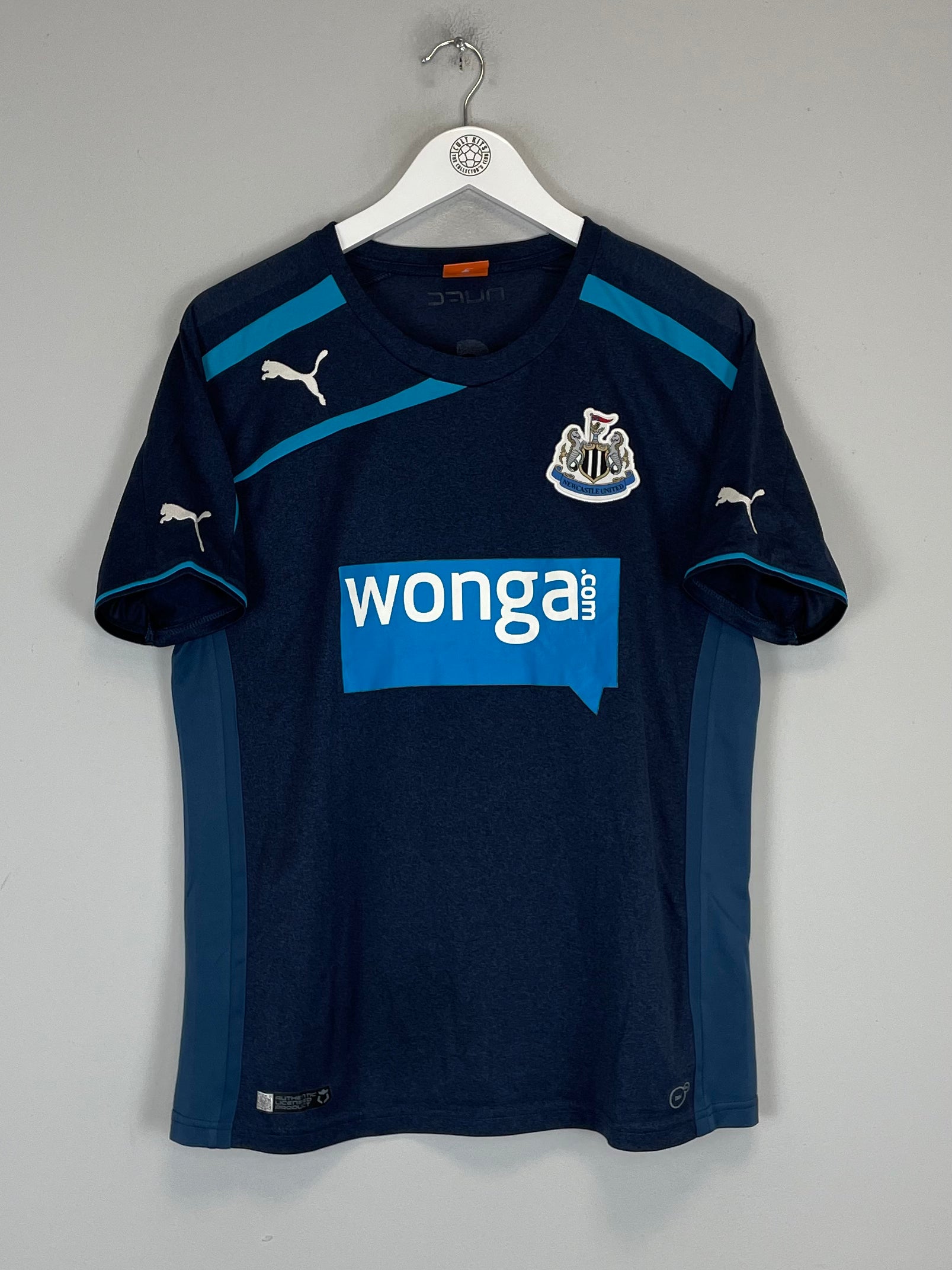 Shop 2013/14 NEWCASTLE CISSE #9 AWAY SHIRT (M) PUMA, classic football shirts, vintage football shirts & retro soccer jerseys at Cult Kits
