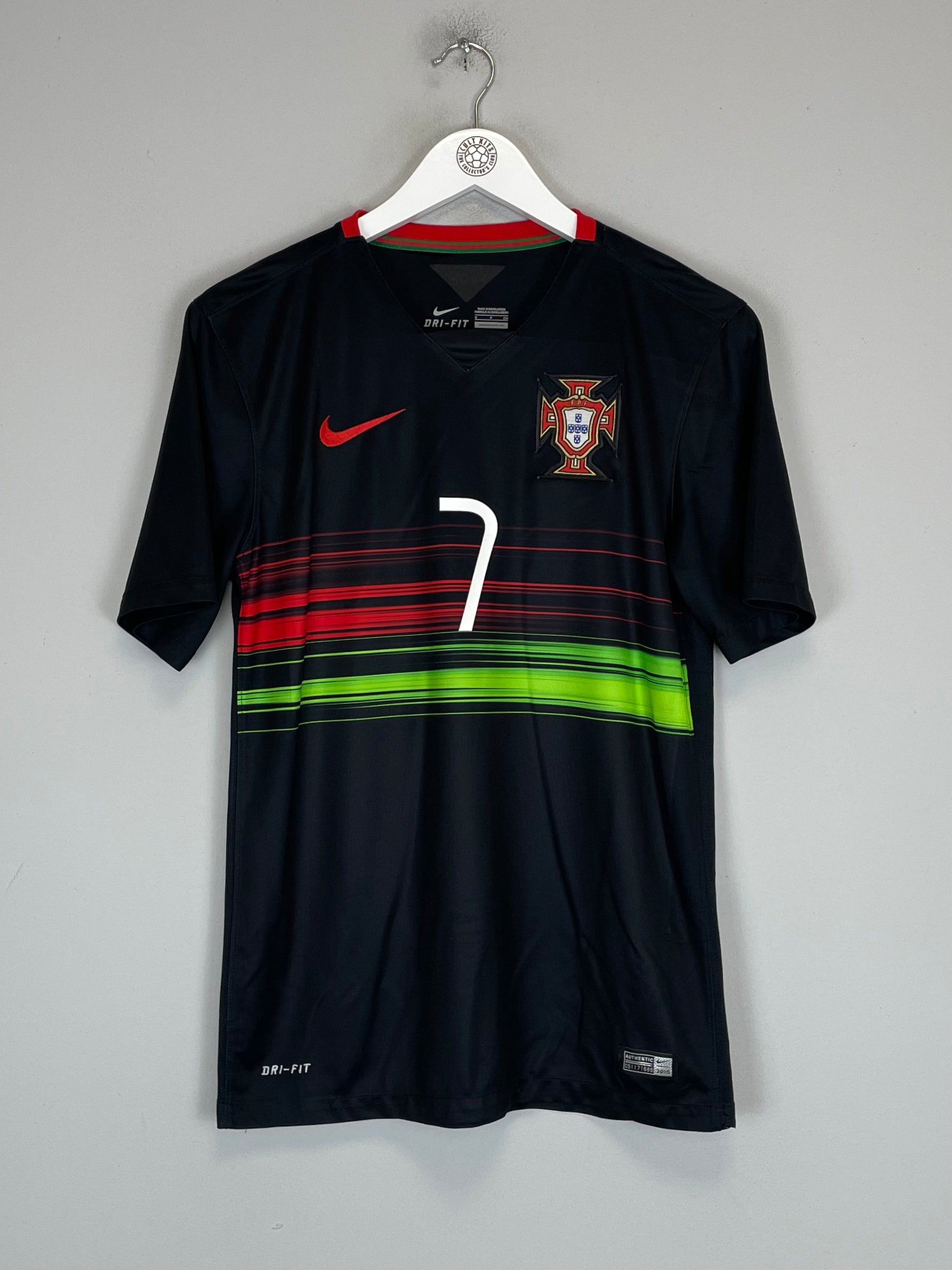 Shop 2015/16 PORTUGAL RONALDO #7 AWAY SHIRT (S) NIKE, classic football shirts, vintage football shirts & retro soccer jerseys at Cult Kits