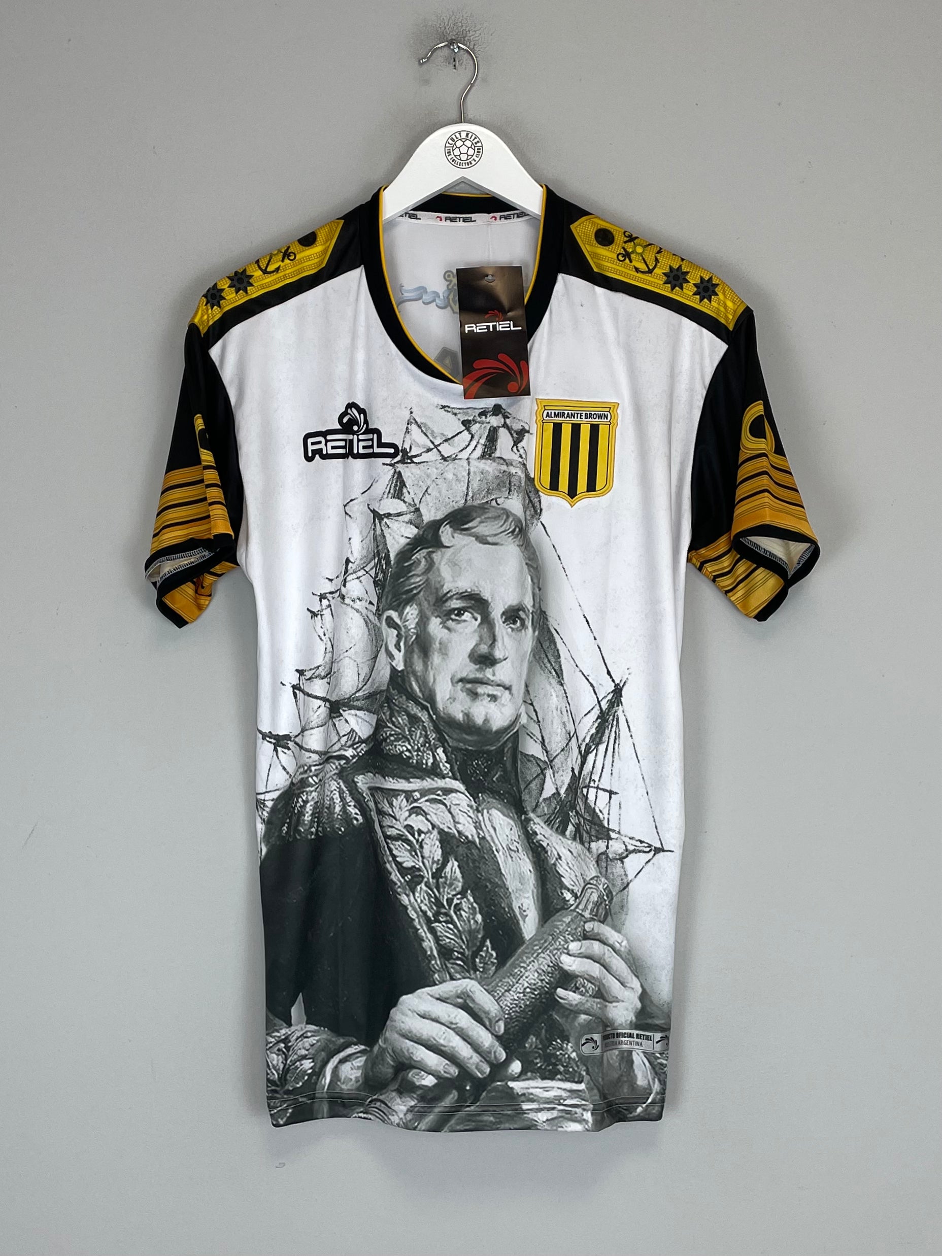 Shop 2021 CLUB ALMIRATE BROWN *BNWT* SPECIAL SHIRT (M) RETIEL, classic football shirts, vintage football shirts & retro soccer jerseys at Cult Kits