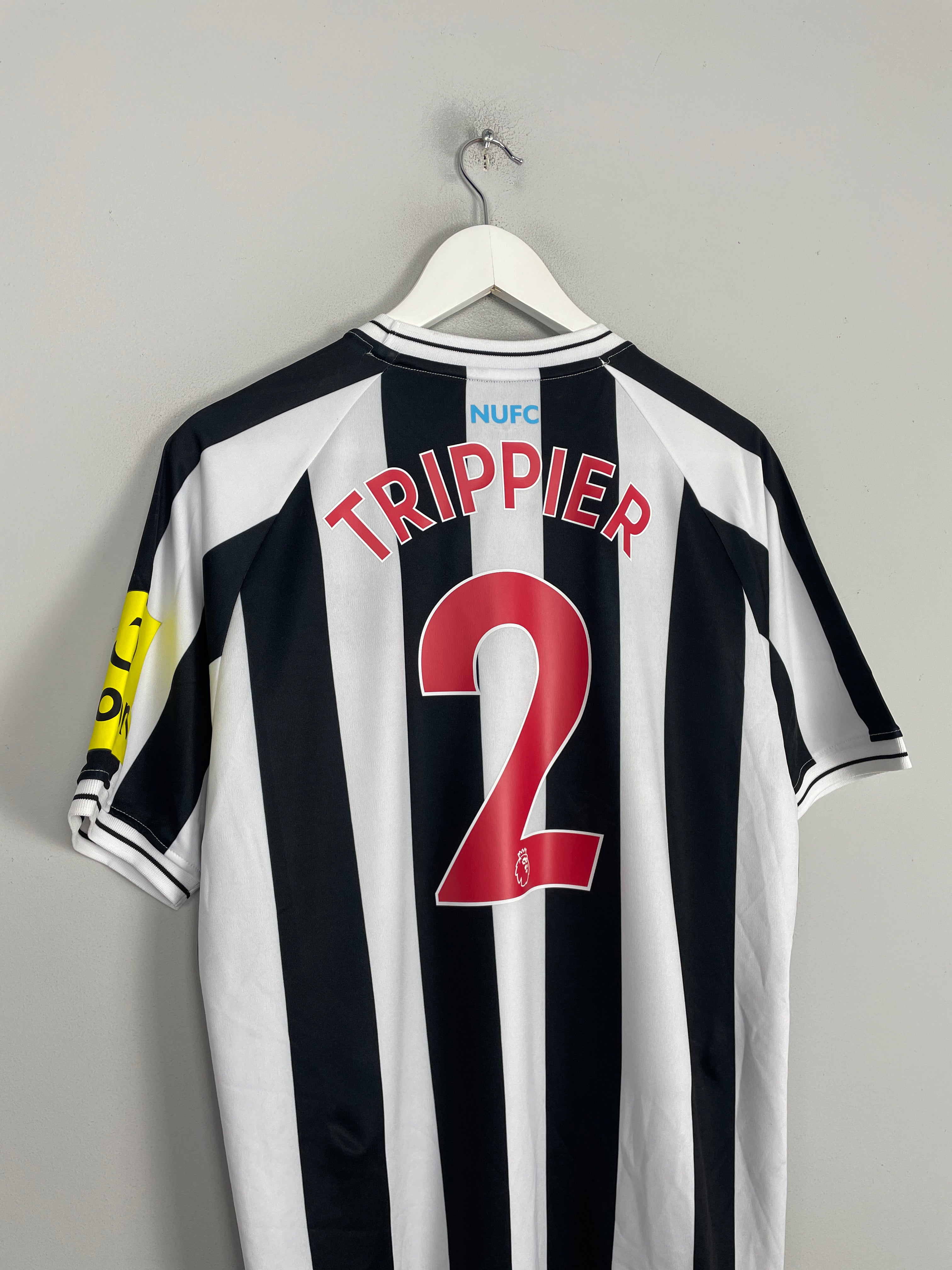 Shop 2022/23 Newcastle United Trippier #2 *BNWOT* Home Shirt (Multiple Sizes), classic football shirts, vintage football shirts & retro soccer jerseys at Cult Kits