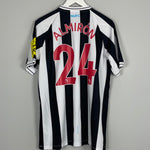 Shop 2022/23 Newcastle United Almiron #24 *BNWOT* Home Shirt (Multiple Sizes) Castore, classic football shirts, vintage football shirts & retro soccer jerseys at Cult Kits