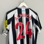 Shop 2022/23 Newcastle United Almiron #24 *BNWOT* Home Shirt (Multiple Sizes) Castore, classic football shirts, vintage football shirts & retro soccer jerseys at Cult Kits