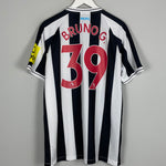 Shop 2022/23 Newcastle United Bruno G. #39 *BNWOT* Home Shirt (Multiple Sizes) Castore, classic football shirts, vintage football shirts & retro soccer jerseys at Cult Kits