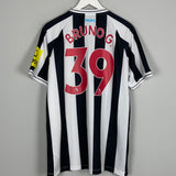 Shop 2022/23 Newcastle United Bruno G. #39 *BNWOT* Home Shirt (Multiple Sizes) Castore, classic football shirts, vintage football shirts & retro soccer jerseys at Cult Kits