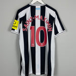 Shop 2022/23 NEWCASTLE UNITED SAINT-MAXIMIN #10 *BNWOT* HOME SHIRT (MULTIPLE SIZES) CASTORE, classic football shirts, vintage football shirts & retro soccer jerseys at Cult Kits