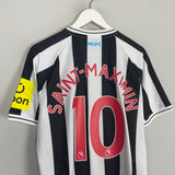 Shop 2022/23 NEWCASTLE UNITED SAINT-MAXIMIN #10 *BNWOT* HOME SHIRT (MULTIPLE SIZES) CASTORE, classic football shirts, vintage football shirts & retro soccer jerseys at Cult Kits