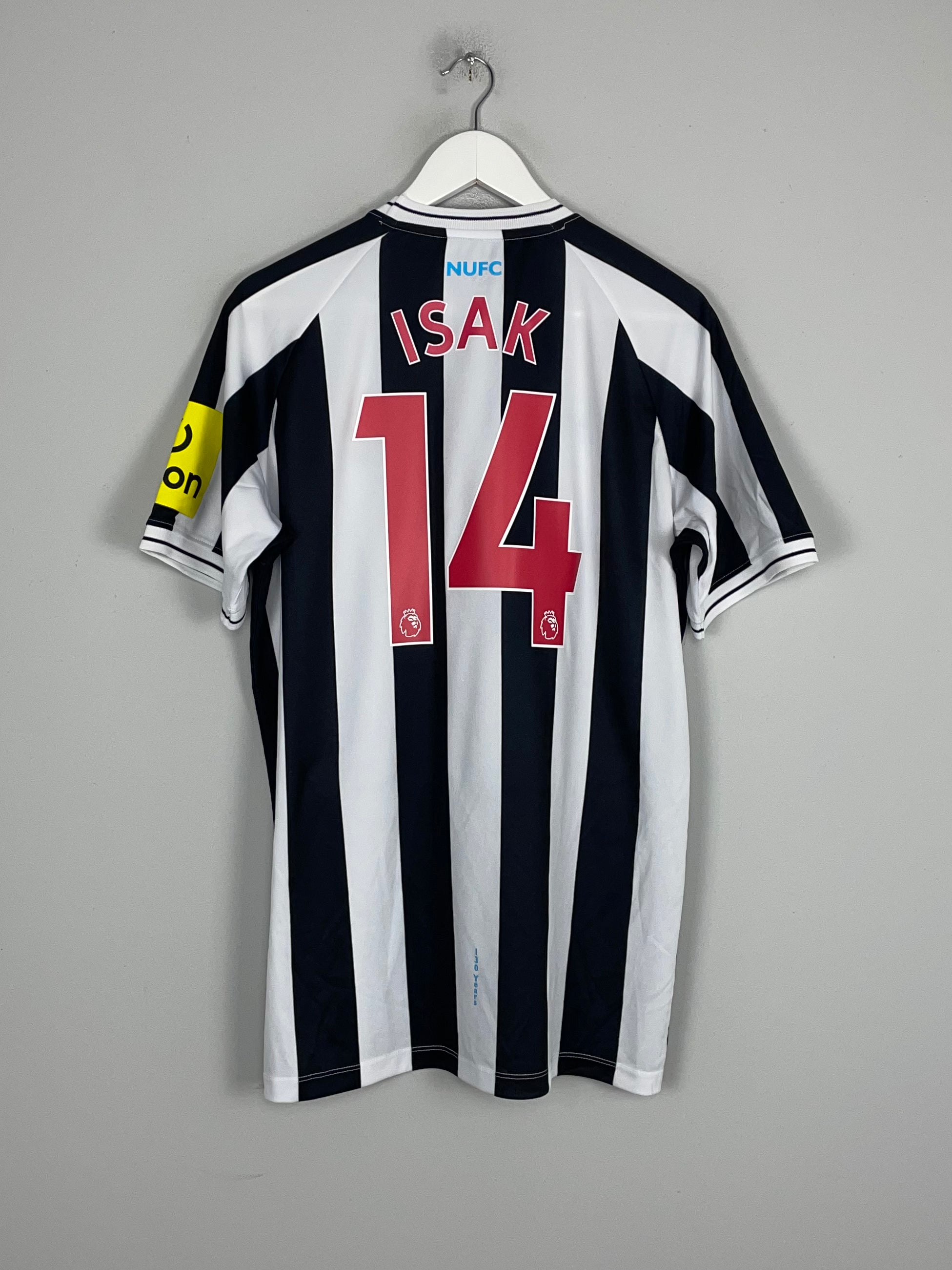 Shop 2022/23 Newcastle United Isak #14 *BNWOT* Home Shirt (Multiple Sizes), classic football shirts, vintage football shirts & retro soccer jerseys at Cult Kits