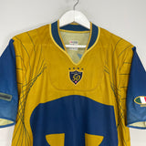 Shop 2003/04 UNAM PUMAS *50 YEAR* SPECIAL SHIRT (M) LOTTO, classic football shirts, vintage football shirts & retro soccer jerseys at Cult Kits