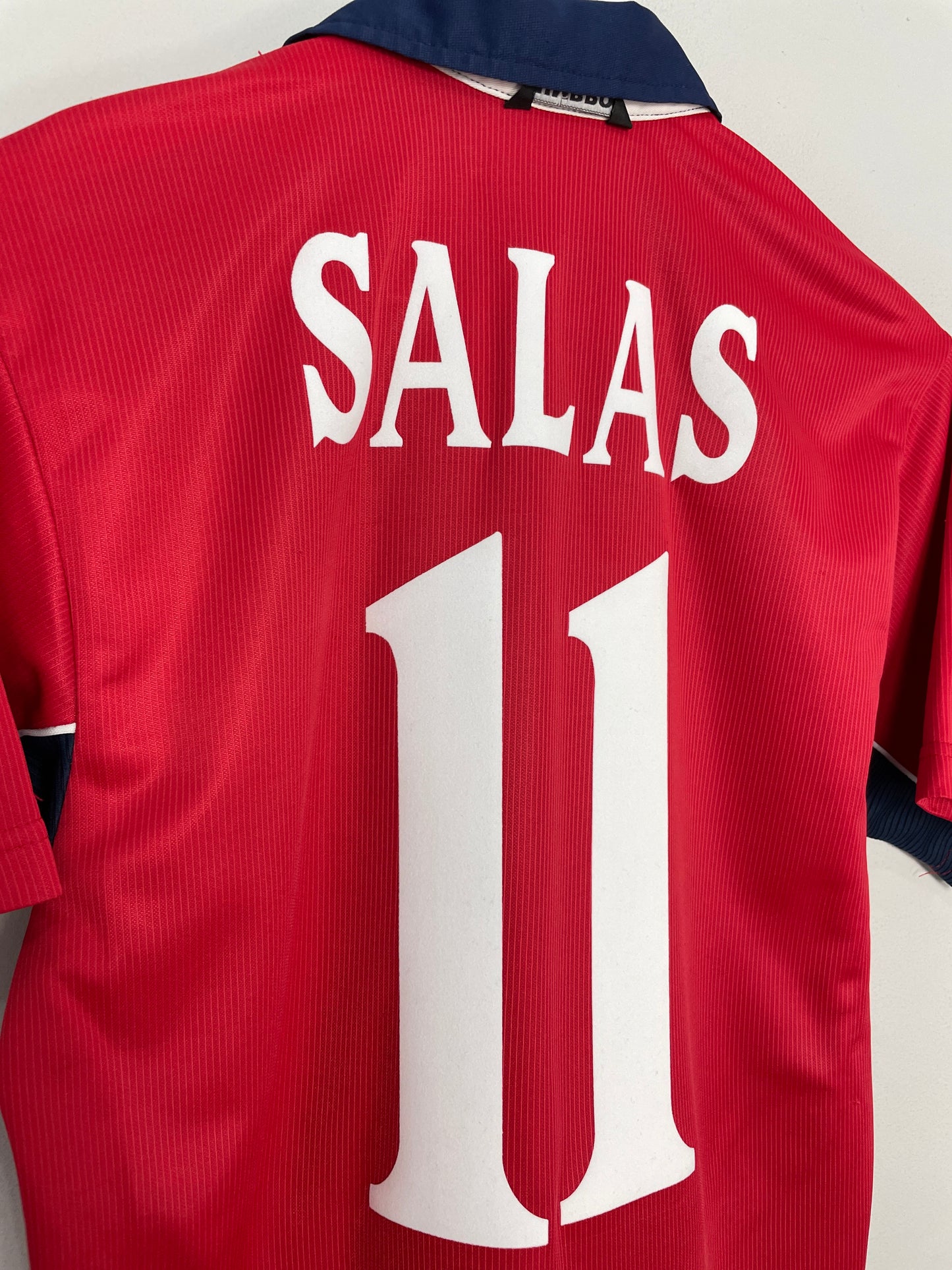 2000/03 CHILE SALAS #11 HOME SHIRT (S) UMBRO