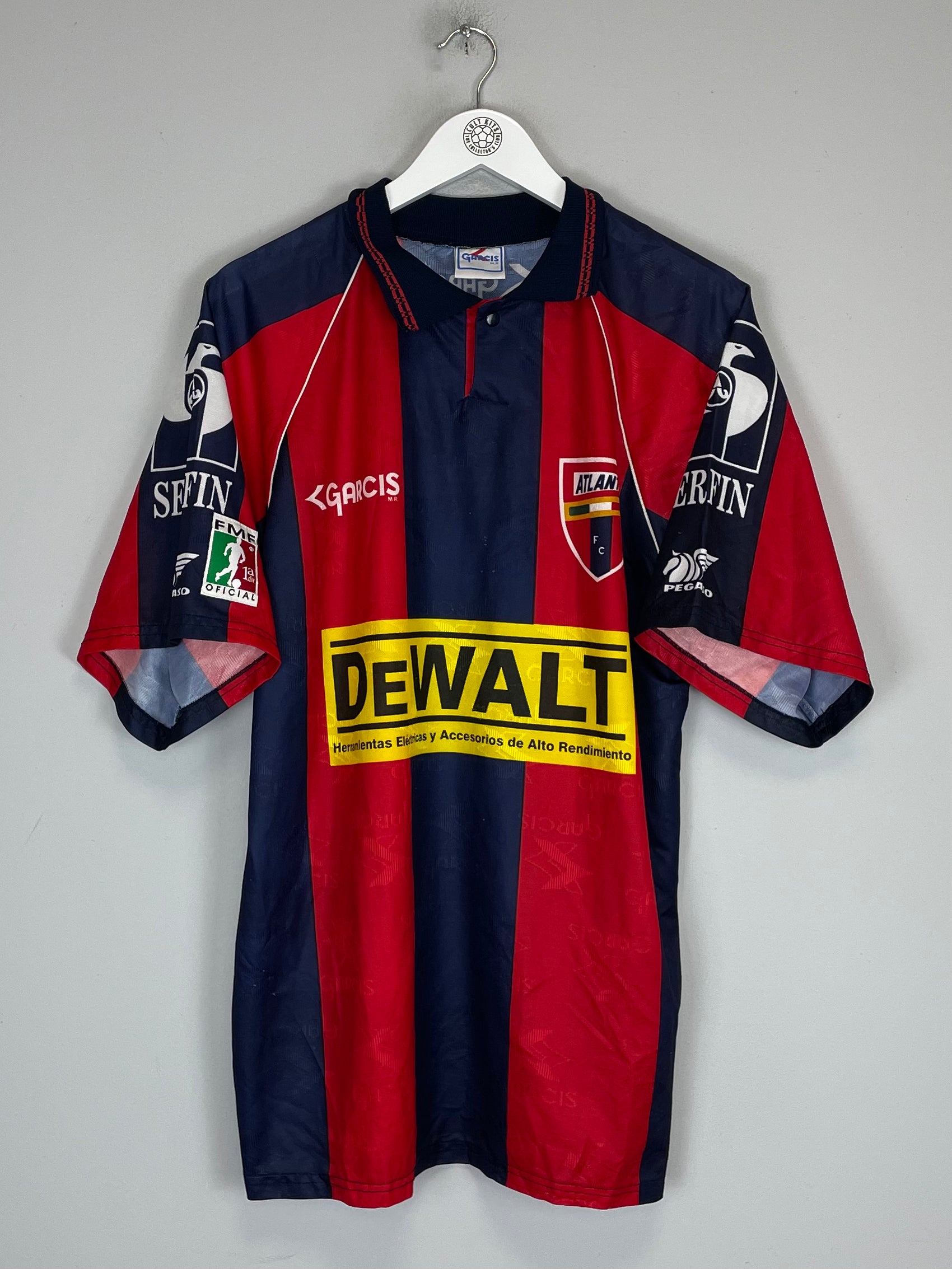 Shop 1997/98 ATLANTE HOME SHIRT (XL) GARCIS, classic football shirts, vintage football shirts & retro soccer jerseys at Cult Kits