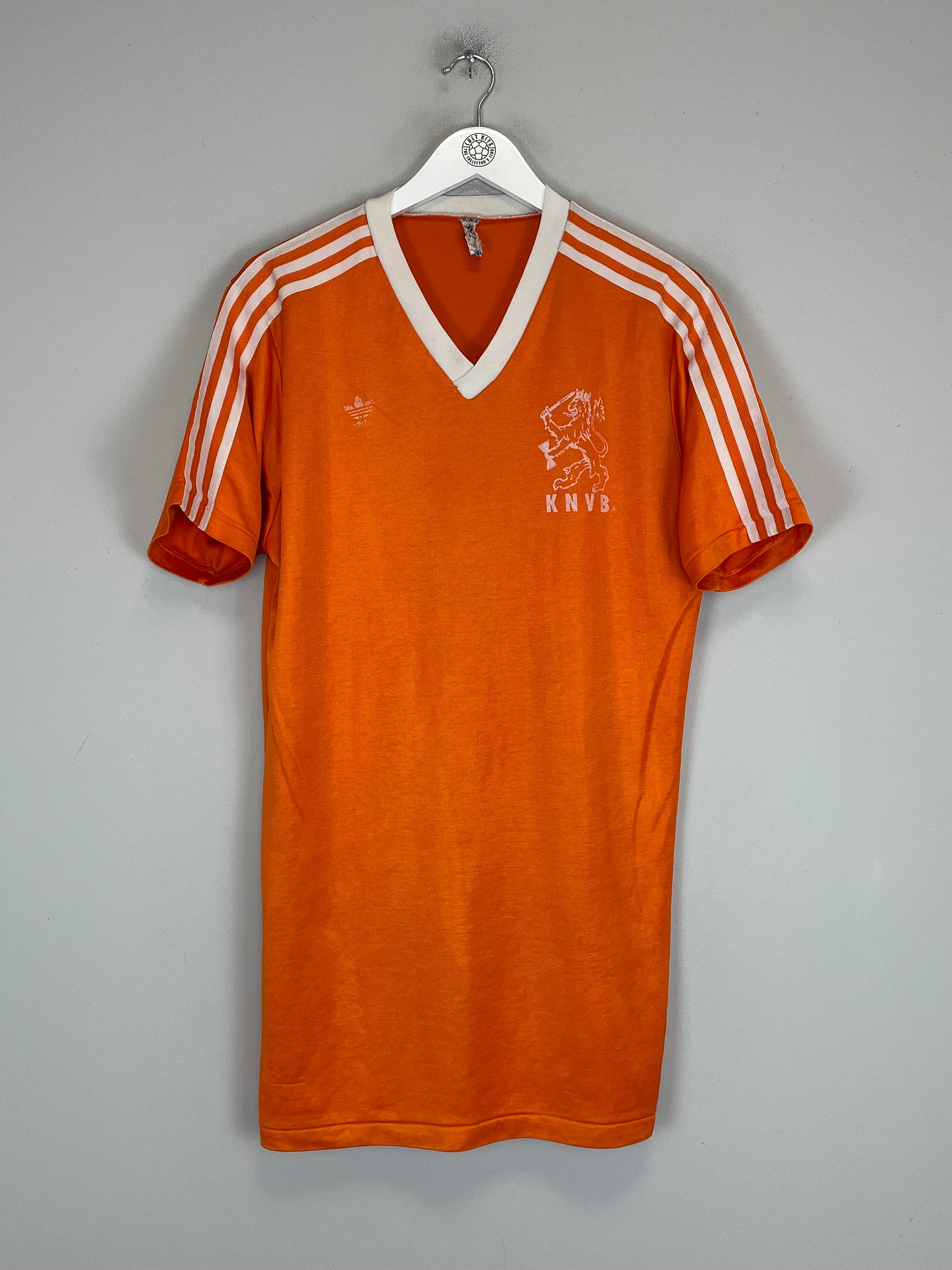 Shop 1985/87 NETHERLANDS HOME SHIRT (XL) ADIDAS, classic football shirts, vintage football shirts & retro soccer jerseys at Cult Kits