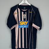 Shop 2004/05 JUVENTUS CANNAVARO #28 AWAY SHIRT (M) NIKE, classic football shirts, vintage football shirts & retro soccer jerseys at Cult Kits