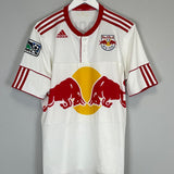 Shop 2010/11 NEW YORK RED BULLS R.MARQUEZ #4 HOME SHIRT (M) ADIDAS, classic football shirts, vintage football shirts & retro soccer jerseys at Cult Kits