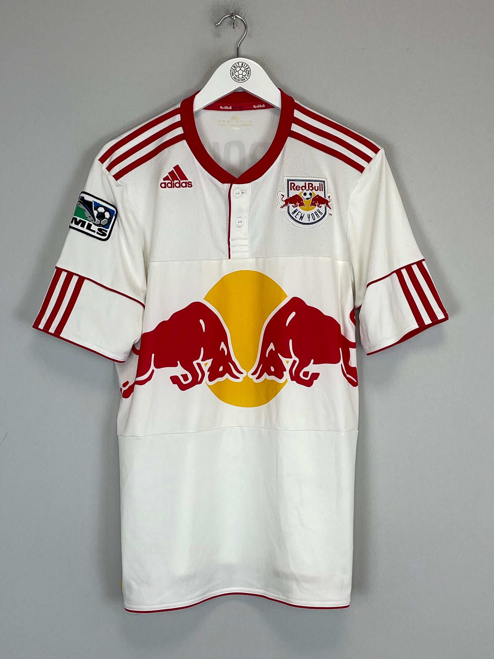 Shop 2010/11 NEW YORK RED BULLS R.MARQUEZ #4 HOME SHIRT (M) ADIDAS, classic football shirts, vintage football shirts & retro soccer jerseys at Cult Kits