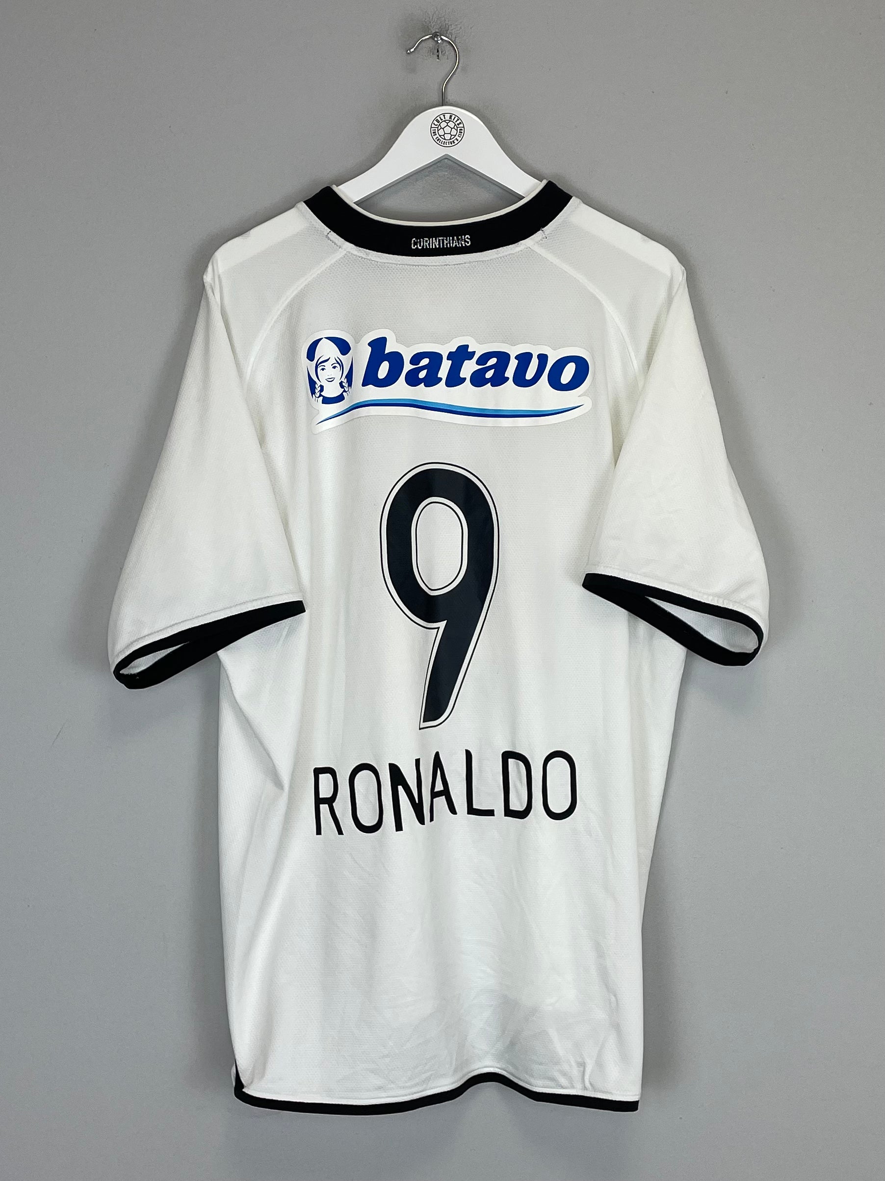 Shop 2009/10 CORINTHIANS RONALDO #9 HOME SHIRT (XXL) NIKE, classic football shirts, vintage football shirts & retro soccer jerseys at Cult Kits