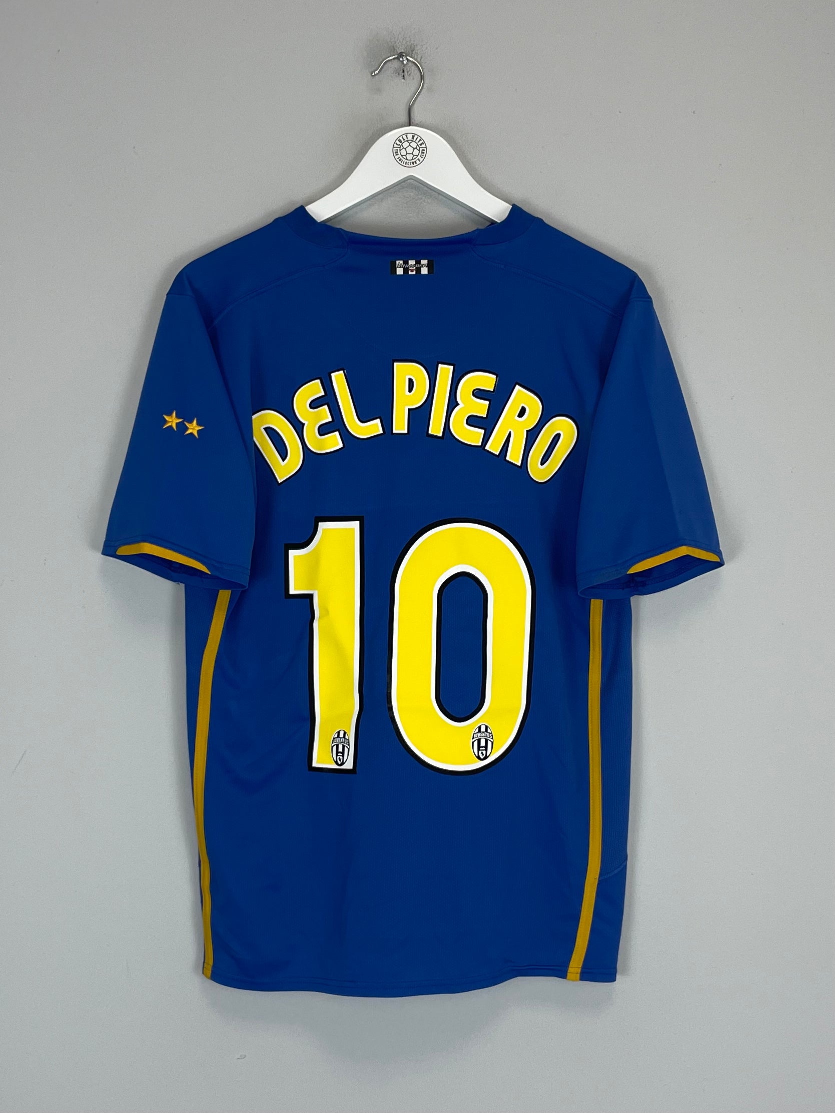Shop 2007/08 JUVENTUS DEL PIERO #10 AWAY SHIRT (M) NIKE, classic football shirts, vintage football shirts & retro soccer jerseys at Cult Kits