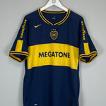 Shop 2006/07 BOCA JUNIORS HOME SHIRT (XL) NIKE, classic football shirts, vintage football shirts & retro soccer jerseys at Cult Kits
