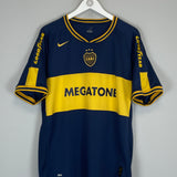 Shop 2006/07 BOCA JUNIORS HOME SHIRT (XL) NIKE, classic football shirts, vintage football shirts & retro soccer jerseys at Cult Kits