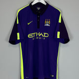 Shop 2014/15 MANCHESTER CITY TOURE YAYA #42 THIRD SHIRT (XL) NIKE, classic football shirts, vintage football shirts & retro soccer jerseys at Cult Kits