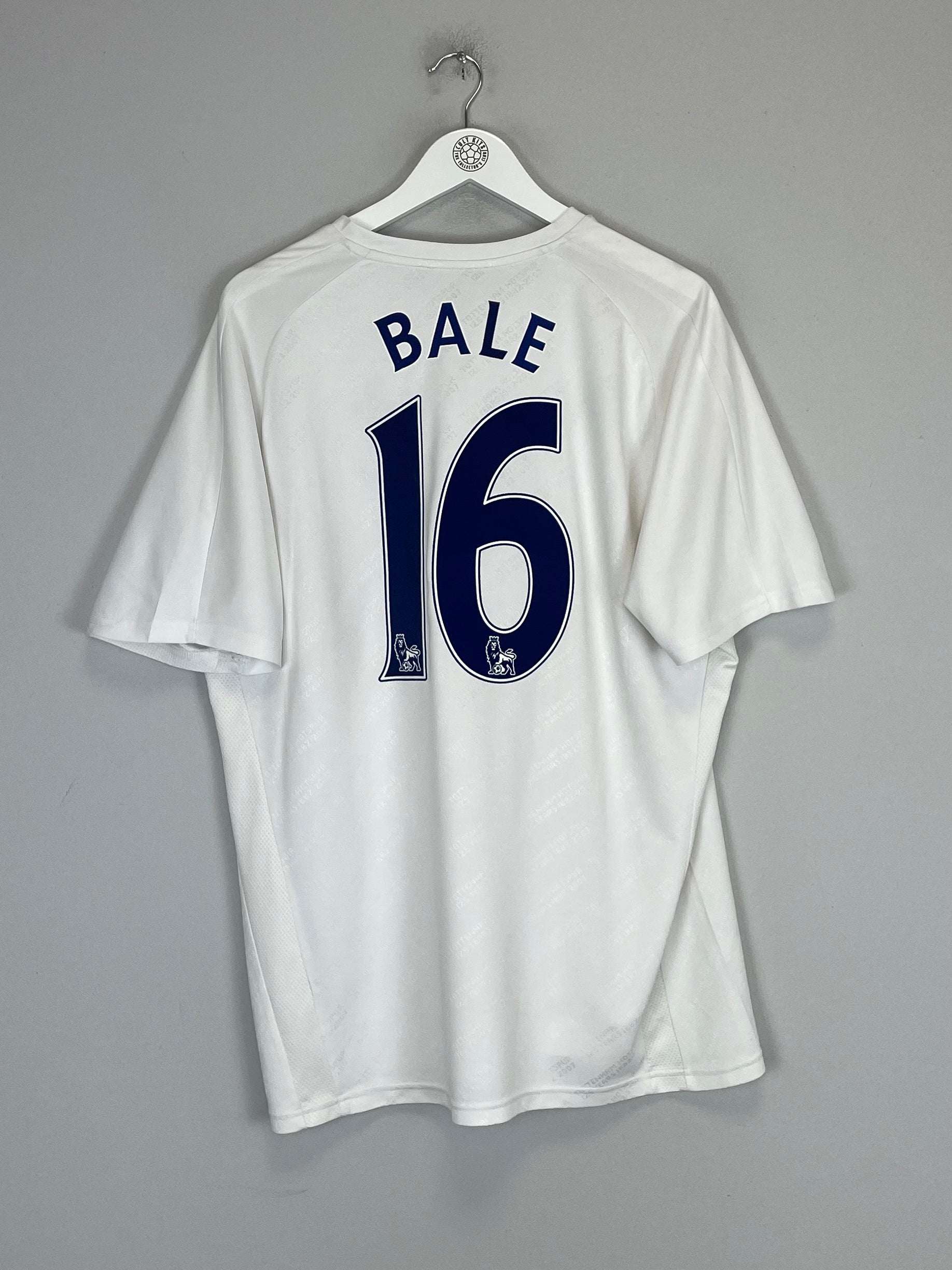 Shop 2007/08 TOTTENHAM BALE #16 HOME SHIRT (XL) PUMA, classic football shirts, vintage football shirts & retro soccer jerseys at Cult Kits