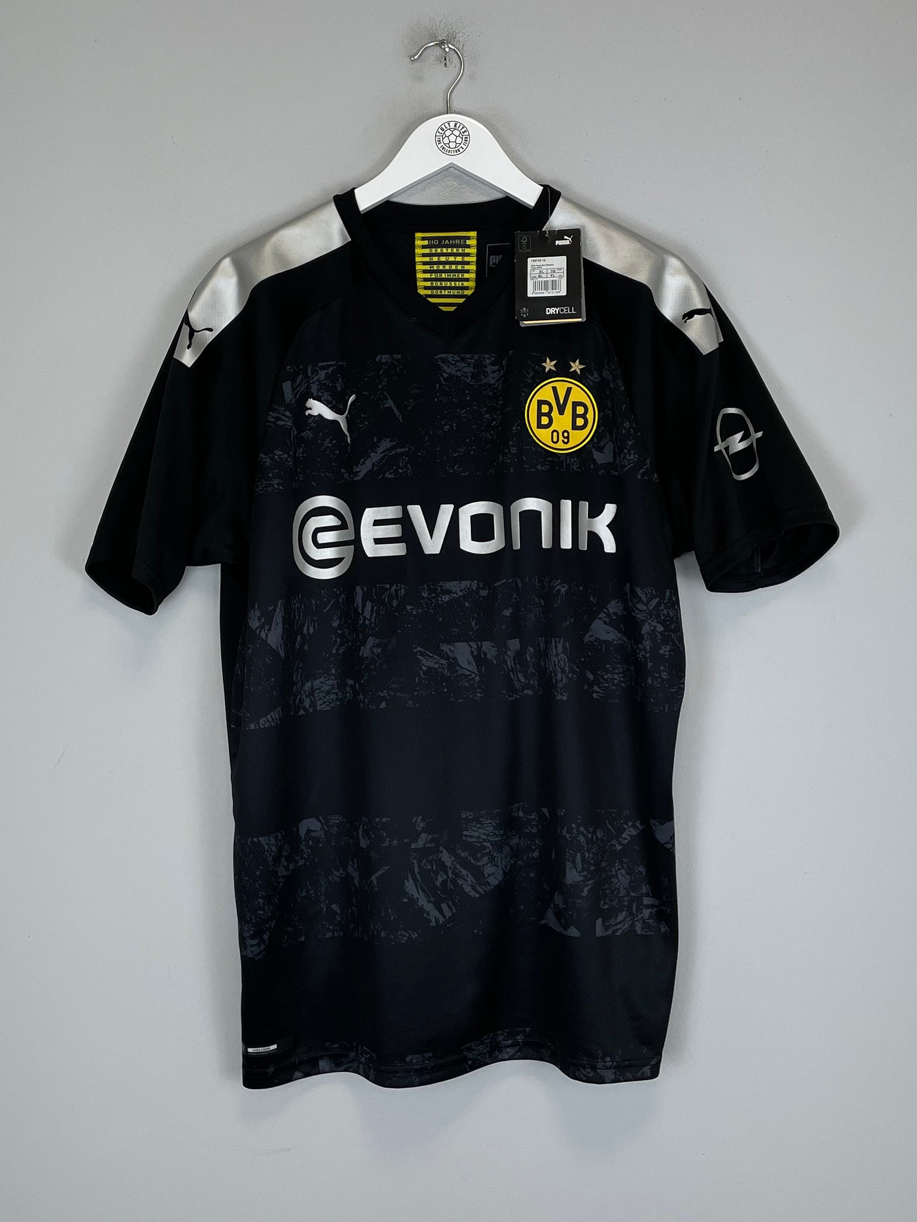 Shop 2019/20 DORTMUND HAALAND #17 *BNWT* AWAY SHIRT (XL) PUMA, classic football shirts, vintage football shirts & retro soccer jerseys at Cult Kits
