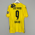 Shop 2020/21 DORTMUND HAALAND #9 *BNWT* HOME SHIRT (L) PUMA, classic football shirts, vintage football shirts & retro soccer jerseys at Cult Kits