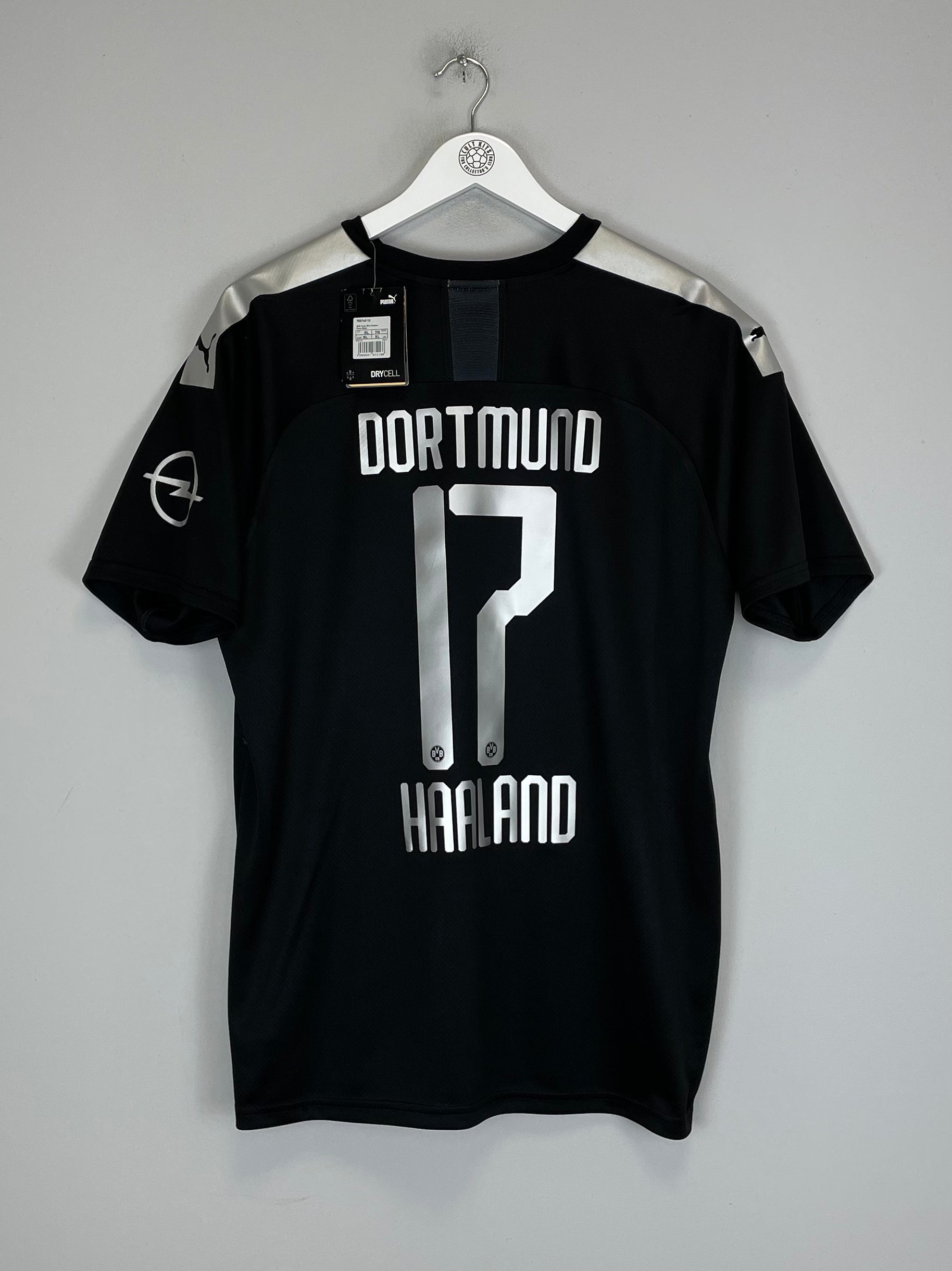 Shop 2019/20 DORTMUND HAALAND #17 *BNWT* AWAY SHIRT (XL) PUMA, classic football shirts, vintage football shirts & retro soccer jerseys at Cult Kits