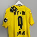 Shop 2020/21 DORTMUND HAALAND #9 *BNWT* HOME SHIRT (L) PUMA, classic football shirts, vintage football shirts & retro soccer jerseys at Cult Kits