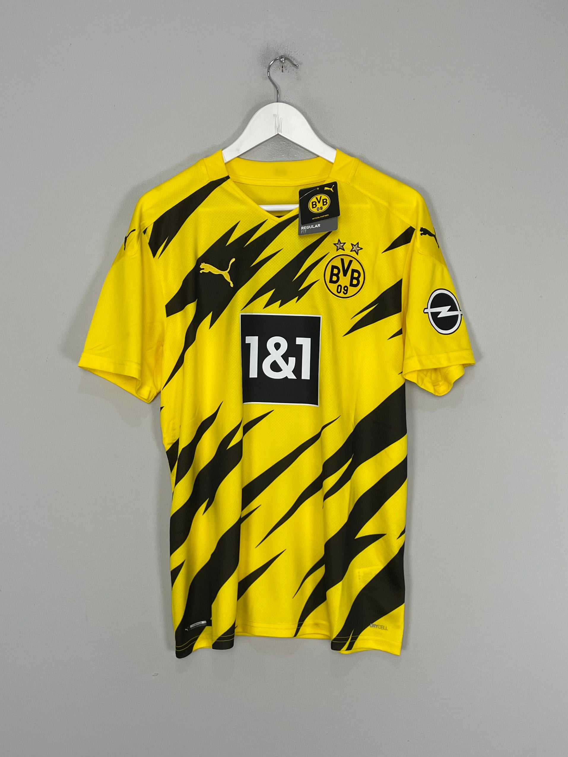 Shop 2020/21 DORTMUND HAALAND #9 *BNWT* HOME SHIRT (L) PUMA, classic football shirts, vintage football shirts & retro soccer jerseys at Cult Kits