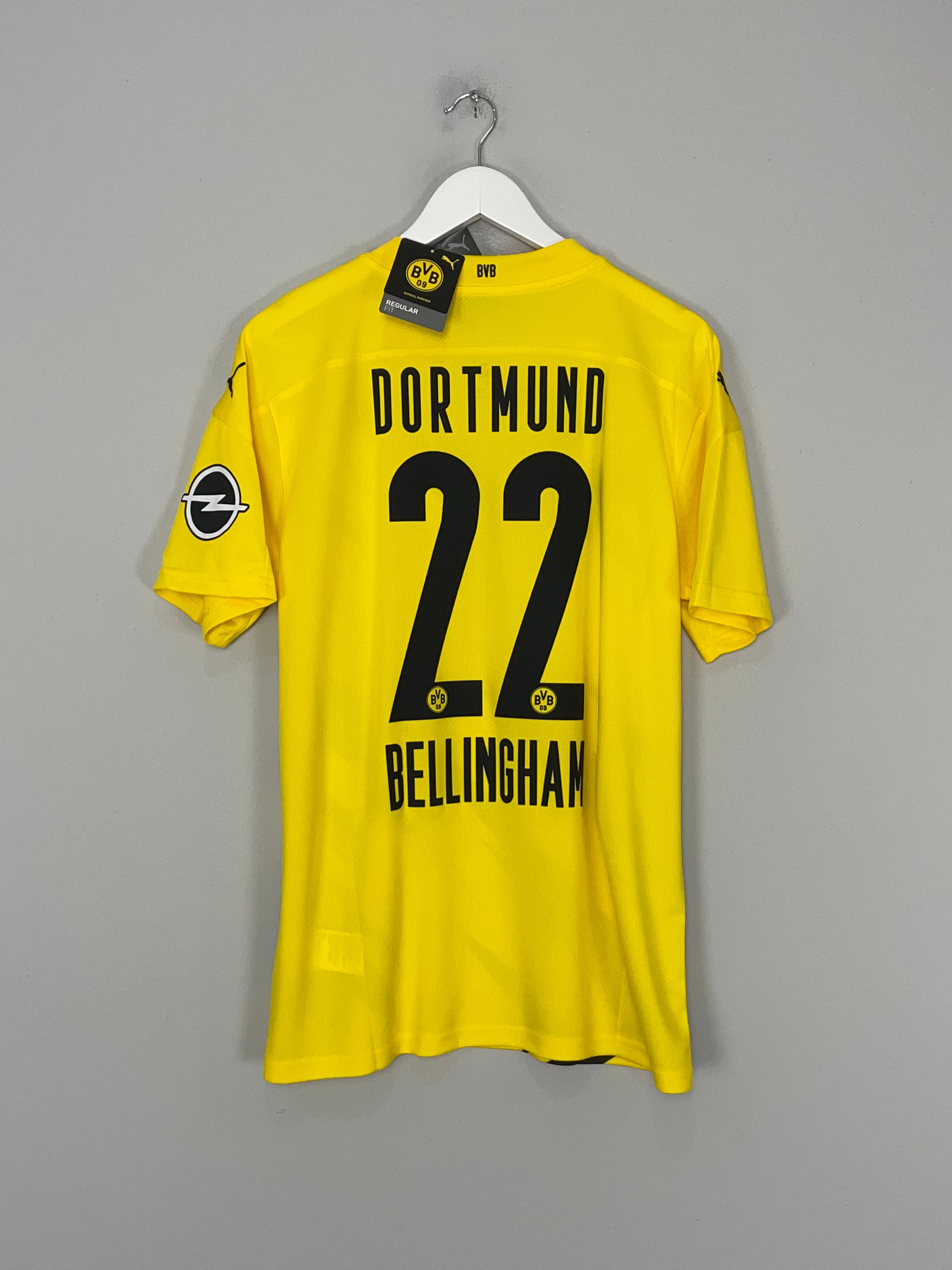Shop 2020/21 DORTMUND BELLINGHAM #22 *BNWT* HOME SHIRT (L) PUMA, classic football shirts, vintage football shirts & retro soccer jerseys at Cult Kits