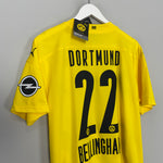 Shop 2020/21 DORTMUND BELLINGHAM #22 *BNWT* HOME SHIRT (L) PUMA, classic football shirts, vintage football shirts & retro soccer jerseys at Cult Kits