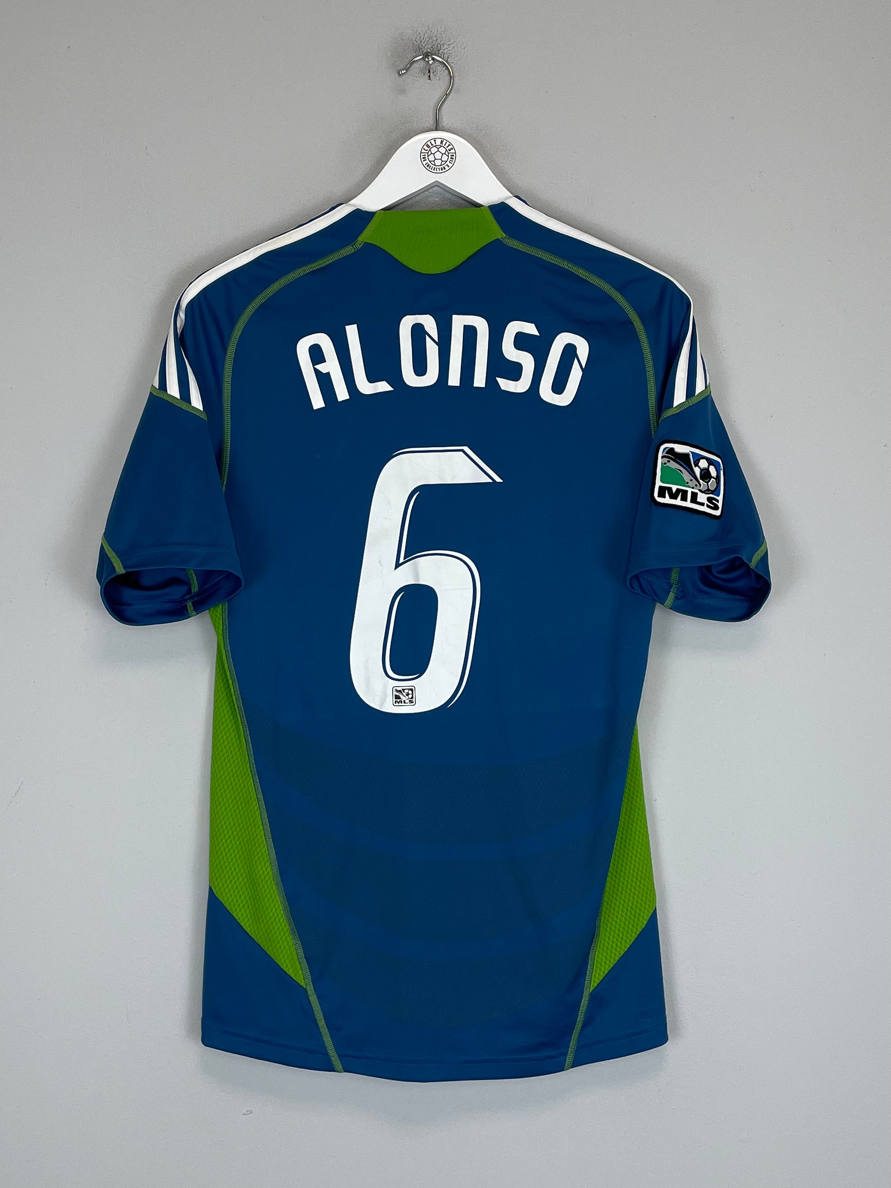 Shop 2009/10 SEATTLE SOUNDERS ALONSO #6 *SIGNED* AWAY SHIRT (S) ADIDAS, classic football shirts, vintage football shirts & retro soccer jerseys at Cult Kits