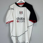 Shop 2003/04 FULHAM MALBRANQUE #14 HOME SHIRT (XL) PUMA, classic football shirts, vintage football shirts & retro soccer jerseys at Cult Kits