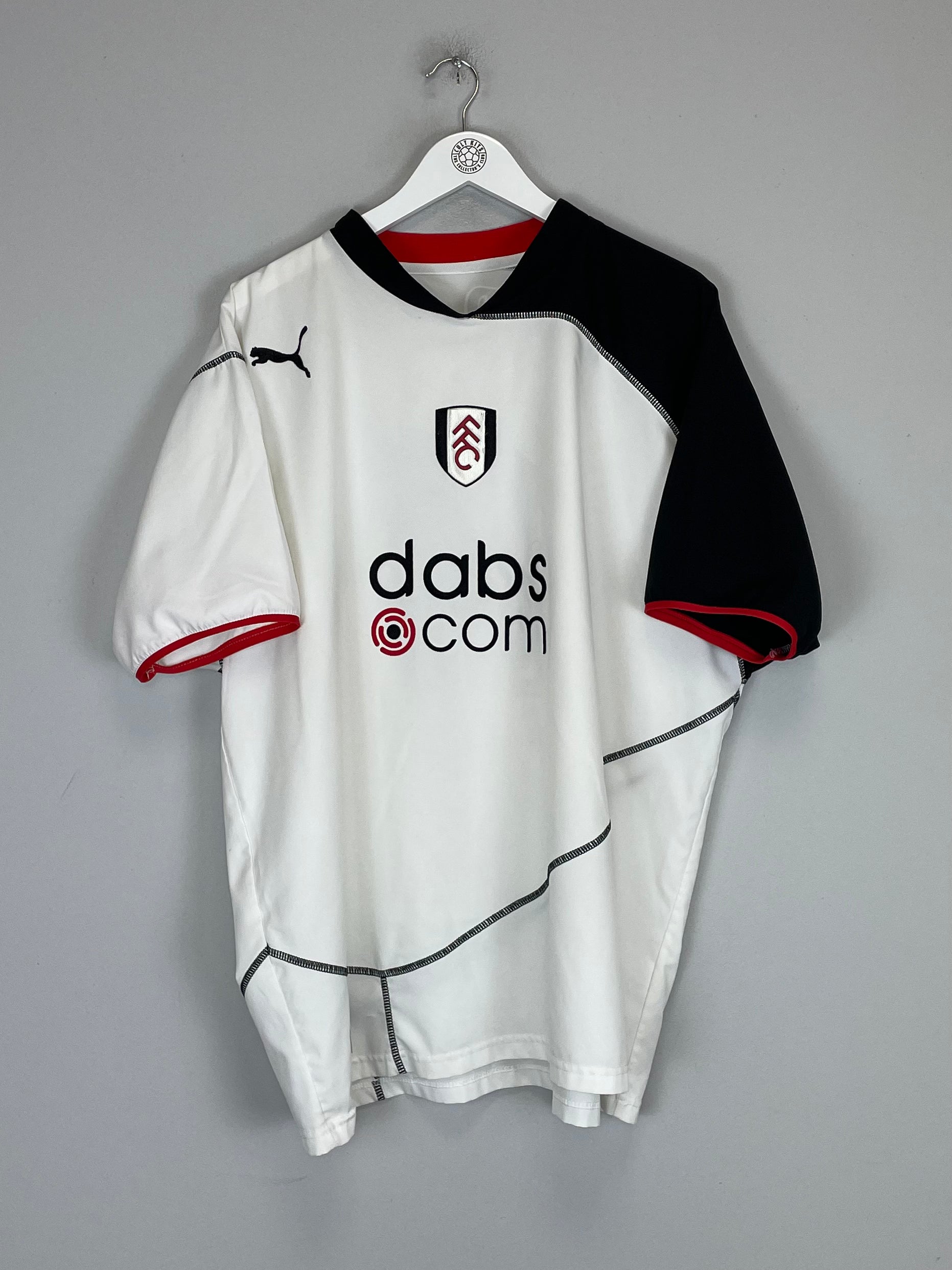 Shop 2003/04 FULHAM MALBRANQUE #14 HOME SHIRT (XL) PUMA, classic football shirts, vintage football shirts & retro soccer jerseys at Cult Kits