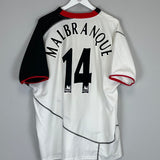 Shop 2003/04 FULHAM MALBRANQUE #14 HOME SHIRT (XL) PUMA, classic football shirts, vintage football shirts & retro soccer jerseys at Cult Kits