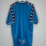 Shop 1997/99 MANCHESTER CITY *BNWT* HOME SHIRT (XL) KAPPA, classic football shirts, vintage football shirts & retro soccer jerseys at Cult Kits