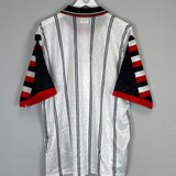 Shop 1995/96 SWANSEA *MINT* HOME SHIRT (XL) LE COQ, classic football shirts, vintage football shirts & retro soccer jerseys at Cult Kits