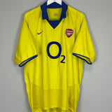 Shop 2003/05 ARSENAL REYES #9 AWAY SHIRT (XL) NIKE, classic football shirts, vintage football shirts & retro soccer jerseys at Cult Kits