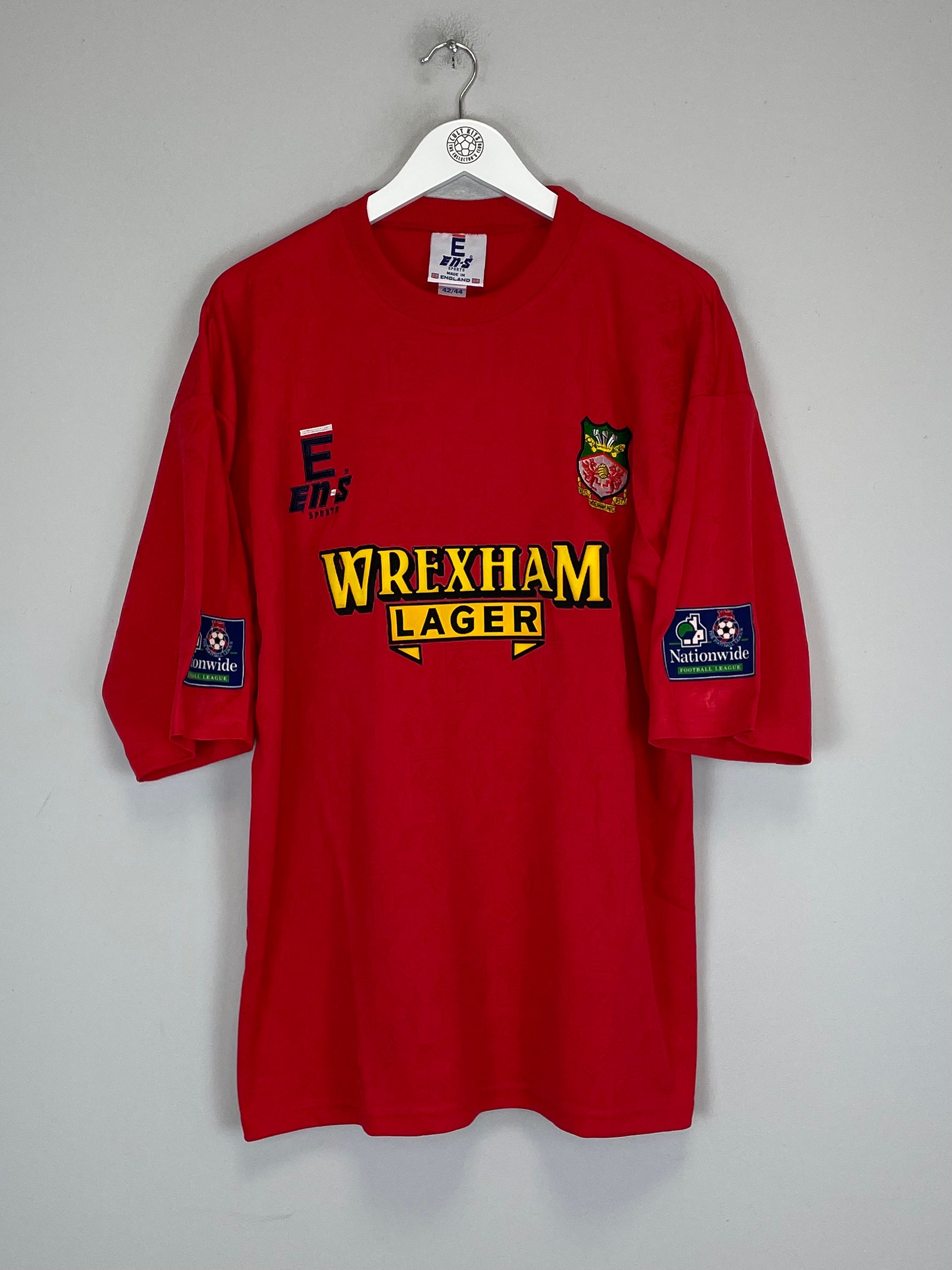Shop 1996/97 WREXHAM *MINT* HOME SHIRT (L) EN-S, classic football shirts, vintage football shirts & retro soccer jerseys at Cult Kits