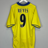 Shop 2003/05 ARSENAL REYES #9 AWAY SHIRT (XL) NIKE, classic football shirts, vintage football shirts & retro soccer jerseys at Cult Kits