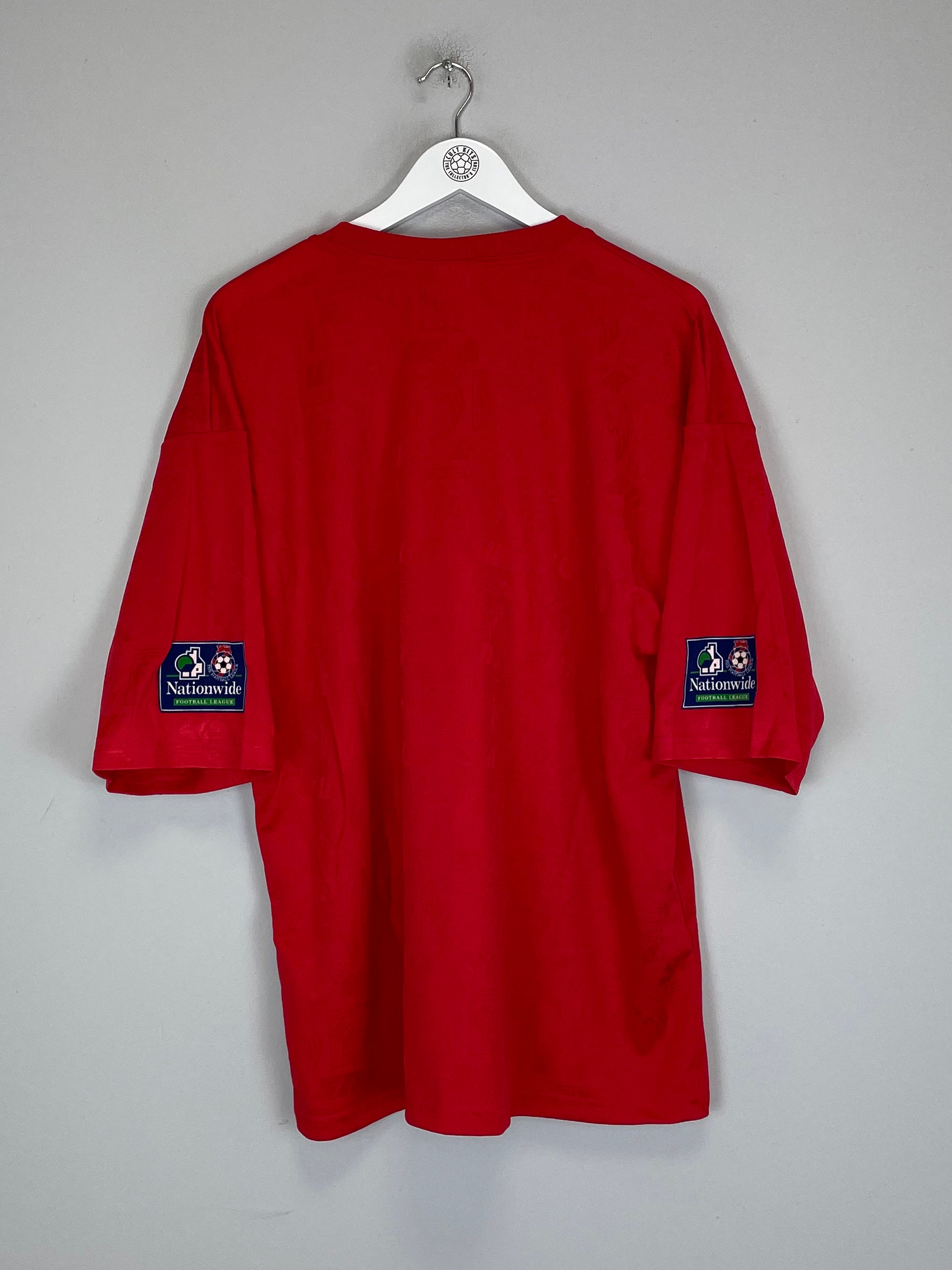 Shop 1996/97 WREXHAM *MINT* HOME SHIRT (L) EN-S, classic football shirts, vintage football shirts & retro soccer jerseys at Cult Kits