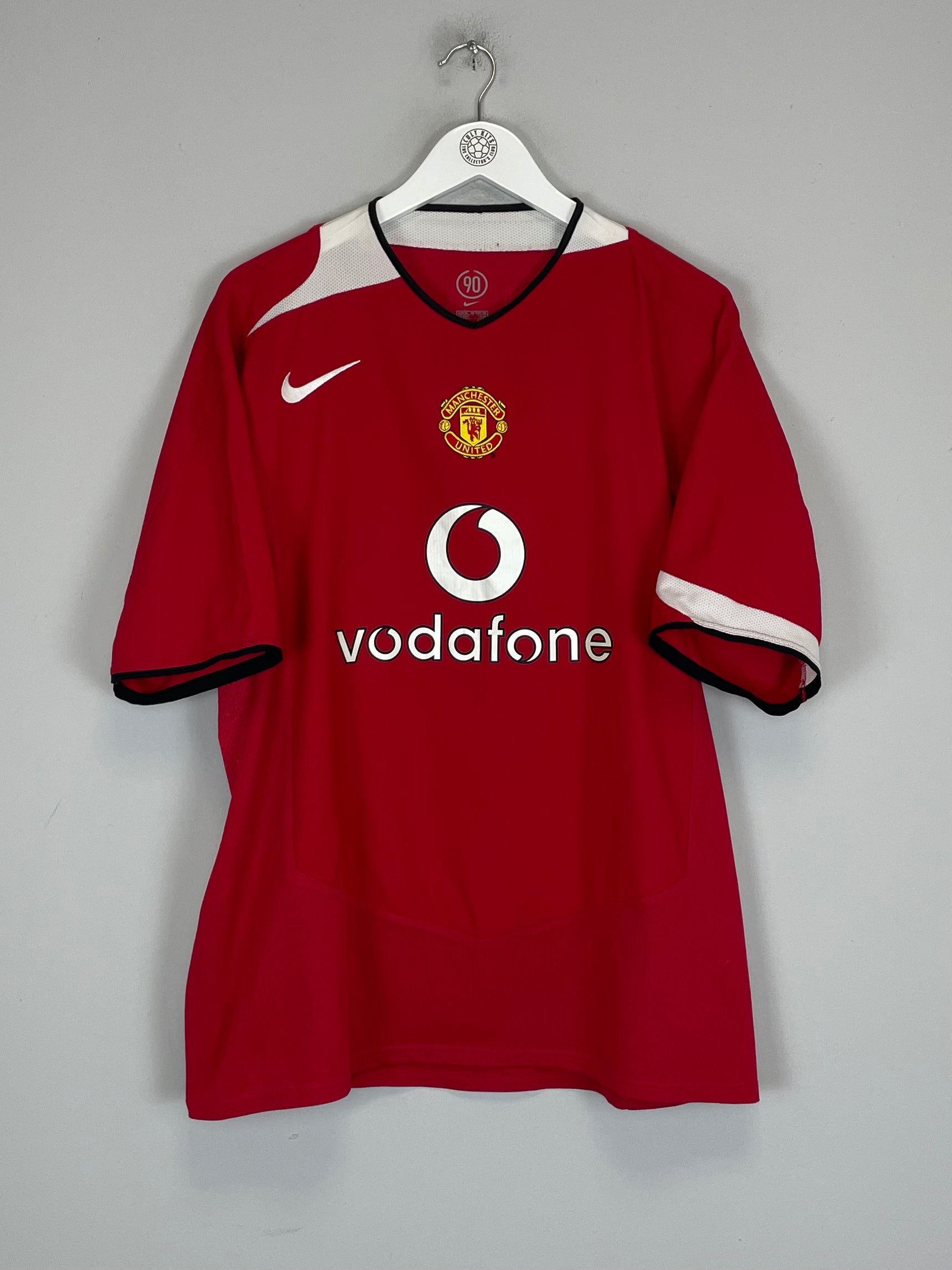 Shop 2004/06 MANCHESTER UNITED RONALDO #7 HOME SHIRT (XL) NIKE, classic football shirts, vintage football shirts & retro soccer jerseys at Cult Kits