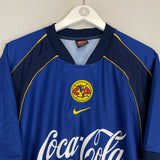 Shop 2001/02 CLUB AMERICA *BNWT* AWAY SHIRT (L) NIKE, classic football shirts, vintage football shirts & retro soccer jerseys at Cult Kits