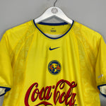 Shop 2002/03 CLUB AMERICA *BNWT* HOME SHIRT (MULTIPLE SIZES) NIKE, classic football shirts, vintage football shirts & retro soccer jerseys at Cult Kits
