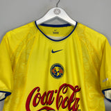 Shop 2002/03 CLUB AMERICA *BNWT* HOME SHIRT (MULTIPLE SIZES) NIKE, classic football shirts, vintage football shirts & retro soccer jerseys at Cult Kits