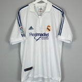 Shop 2001/02 REAL MADRID RAUL #7 HOME SHIRT (M) ADIDAS, classic football shirts, vintage football shirts & retro soccer jerseys at Cult Kits