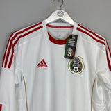 Shop 2011/12 MEXICO L/S *BNWT* PLAYER ISSUE AWAY SHIRT MULTIPLE SIZES ADIDAS, classic football shirts, vintage football shirts & retro soccer jerseys at Cult Kits