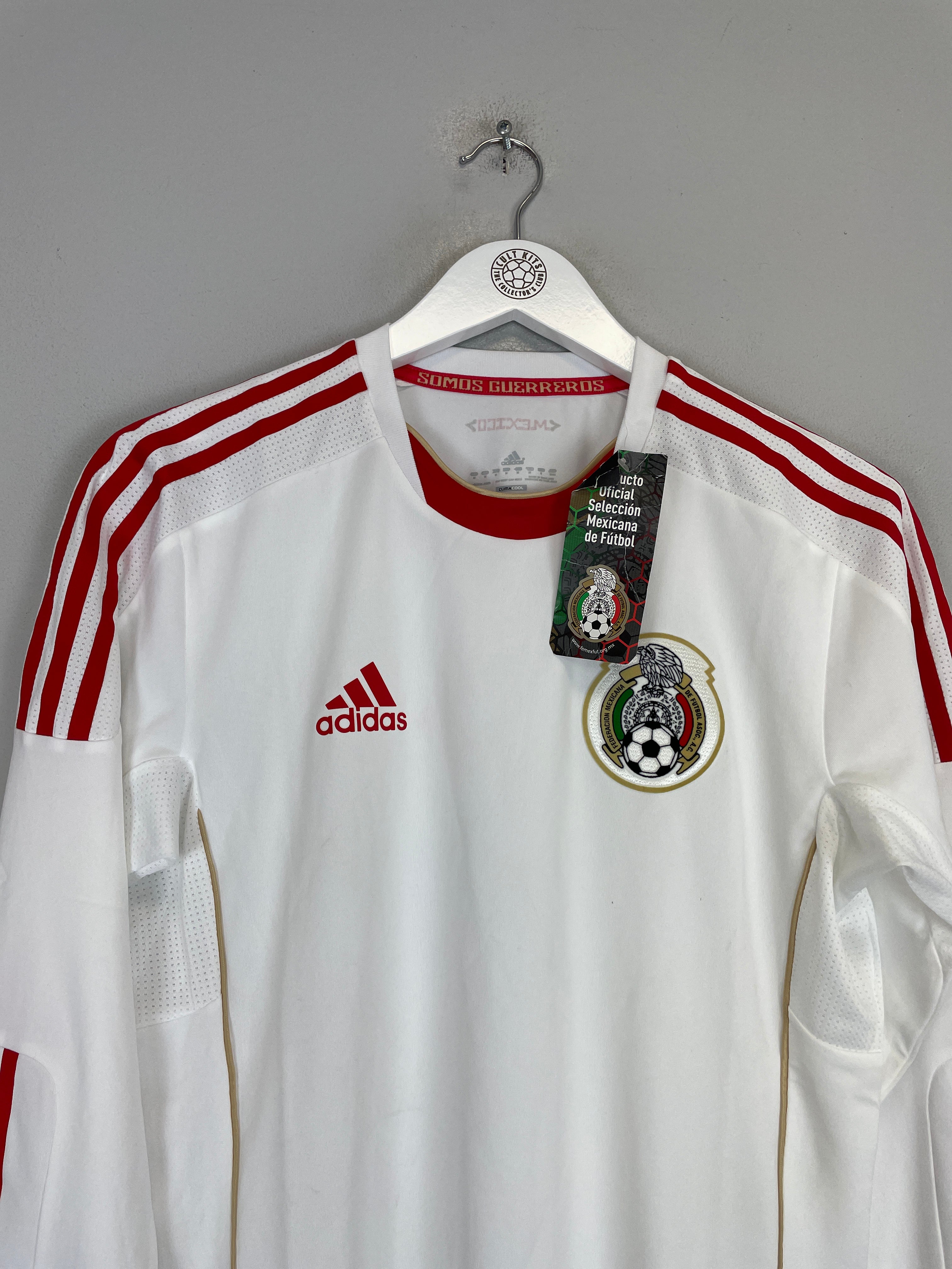 Shop 2011/12 MEXICO L/S *BNWT* PLAYER ISSUE AWAY SHIRT MULTIPLE SIZES ADIDAS, classic football shirts, vintage football shirts & retro soccer jerseys at Cult Kits