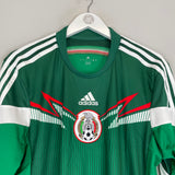 Shop 2014/15 MEXICO *BNWT* HOME SHIRT (L) ADIDAS, classic football shirts, vintage football shirts & retro soccer jerseys at Cult Kits